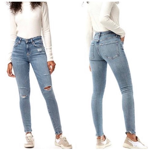 Agolde Denim - Agolde Sophie Distressed Skinny Jeans Size 30